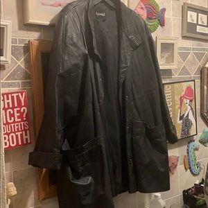 Learsi leather coat